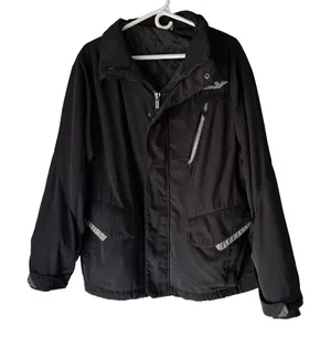 Fly‎ Racing Black Jacket Medium Mens Winter Waterproof Pockets Reflective Logo thumbnail 1