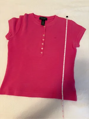 Lauren Ralph Lauren Women’s Pink Short-Sleeve Top thumbnail 5