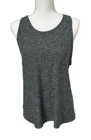 BEYOND YOGA Open BackDeep Sides Racerback Tank Space Dye Grey Small thumbnail 1