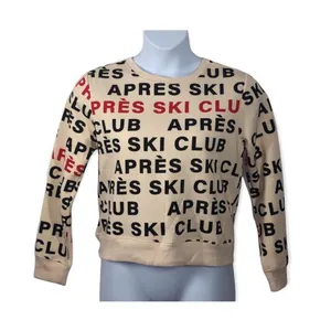 Chemistry Après Ski Club Crewneck Sweatshirt NWT Ski Core Aspen Cabin Cozy Lounge Wear thumbnail 10