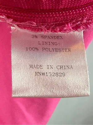 Superdown‎ Crystal Ruched Lace Up Cami Dress in Pink Size Small thumbnail 4