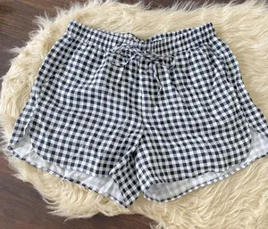 NWT Market & Spruce Lena Drawstring Linen Shorts Size M thumbnail 1