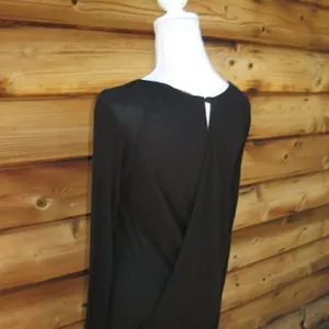 Reiss Black Jersey Dress  thumbnail 7