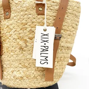 NWT XIX Palms Beachly The Shore Break Jute Insulated Picnic Cooler Backpack NEW thumbnail 11