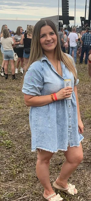 Denim Dress Blue thumbnail 1