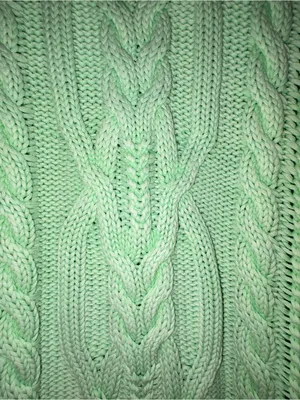 NWT Free People Frankie Cable Knit Cotton Sweater Patina Green Lime LARGE thumbnail 5