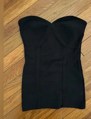 Guess Sweetheart Strapless Bandage Top thumbnail 1