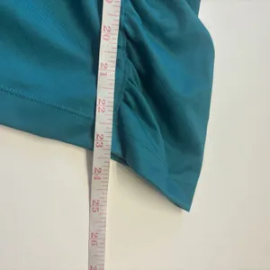 Athleta 903763 Womens Ruched Racerback Bra Tank Top Size 36DD Teal‎ Stretch Yoga thumbnail 8