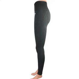 Gymshark Black Mid Rise Logo Stretch Ankle Workout Yoga Athletic Leggings Size S thumbnail 2