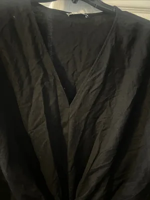 Zara Black Knot-Front Crop Top thumbnail 4