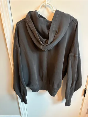 aerie black Hoodie sweatshirt xl thumbnail 1