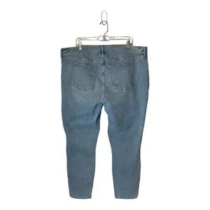Abercrombie & Fitch Blue Light Wash Super Skinny Ankle Jeans‎ Plus Size 37 thumbnail 3