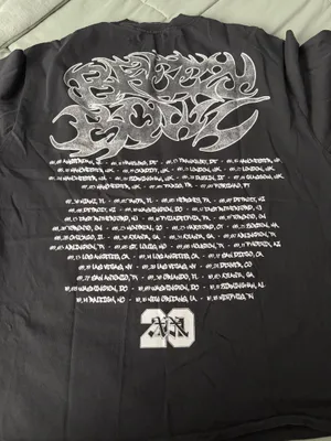 Chris brown concert shirt thumbnail 3