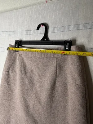 J.Crew women’s Size 6 Wool Blend Mini Skirt Beige Lined Classic(A531) thumbnail 3