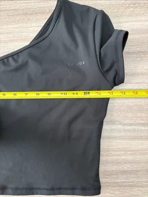 Jo + Jax One Shoulder Performance Dance Top Women Size 2-4 Small thumbnail 5