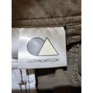 Clothing Arts Womens Beige P‎ Cubed Pick Pocket Proof Pants 12 Tall thumbnail 5