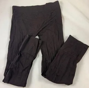 L/XL brown nylon capris leggings thumbnail 1