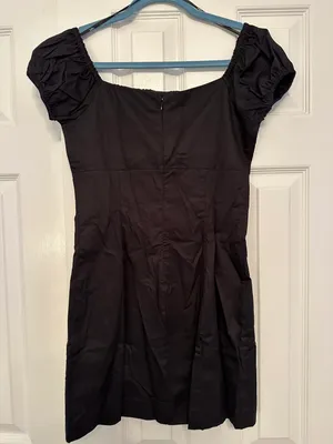 Lulus Black Short Sleeve Mini Dress thumbnail 5