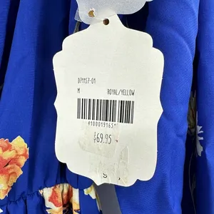 NWT‎ Altar'd State size medium blue floral dress thumbnail 7