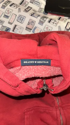 Brandy Melville Zip-Up Hoodie thumbnail 4