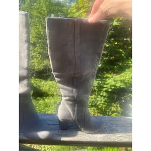 Metaphor Camille Gary Faux Suede Heeled Boots Sz 6.5 thumbnail 2