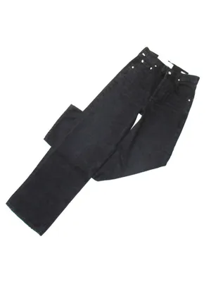 NWT Citizens of Humanity Ayla in Viola Black Baggy Cuffed Crop Jeans 24 thumbnail 5