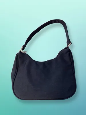 Dolls Kill Black Logo Mini Shoulder Belt Bag thumbnail 2