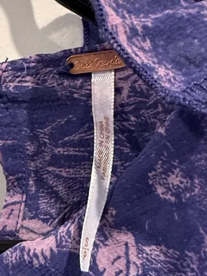 Free People Purple These Dreams Mini Dress thumbnail 4