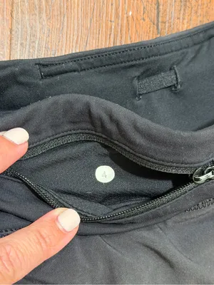 Lululemon Black Pace Rival Skirt Regular thumbnail 8