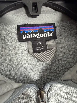 Patagonia Better Sweater Gray Fleece Quarter‎ Zip Pullover XS thumbnail 3