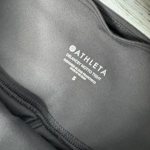 Athleta Delancey Moto Tight Black Size Small thumbnail 3