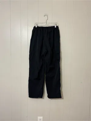 Nike NSW Street Woven Cargo Pants Women’s L Black Parachute Utility Y2K thumbnail 9
