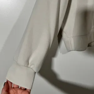 Lululemon Softstreme Oversized Cropped Crew in White Size 10 thumbnail 5
