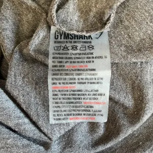 GYMSHARK Gray Ribbon Crop Top Tank with Tie S EUC thumbnail 3