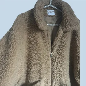 I.AM.GIA Pixie Teddy Coat in Caramel Tan XS thumbnail 7