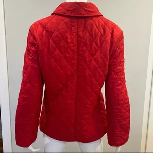 Steve & Barry’s Quilted Jacket in Red thumbnail 5