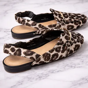 Leopard Print Slingback Loafers - Women size 6 thumbnail 5
