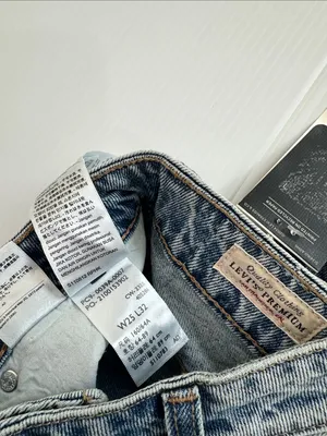Levi's NWT Baggy Dad Barrel Jeans with Crystal Embellishment Dazzle Me, 25 x 32 thumbnail 11