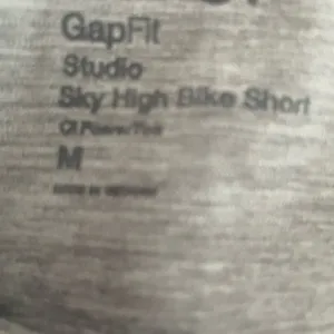 GAP Studio Sky High Gray Bike Shorts - NWT! thumbnail 4