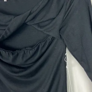 NWT Six/Fifty Black Off The Shoulder with Front Cut Out Shirt Size Medium M NEW thumbnail 4