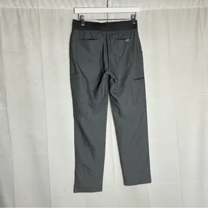 NWT Figs Gray Yola‎ W/ Yoga Waistband Petite Skinny Scrub Pants Size XSP thumbnail 2
