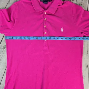 Ralph Lauren Sport Pink Cotton Pique Short Sleeve Polo Dress Large thumbnail 8