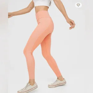 NWOT OFFLINE By Aerie Seamless High Waisted Two Tone Leggings sz L thumbnail 4