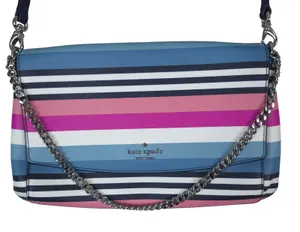 Kate‎ Spade Laurel Way Greer Crossbody Bag Small Sunrise Multi Saffiano Leather thumbnail 1
