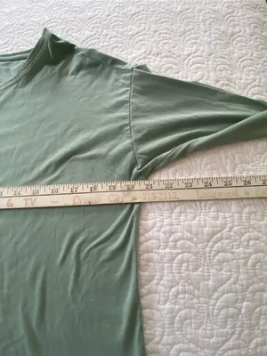 Kuhl Sage Green Long-Sleeve Crewneck Top Size L Casual Comfortable thumbnail 8