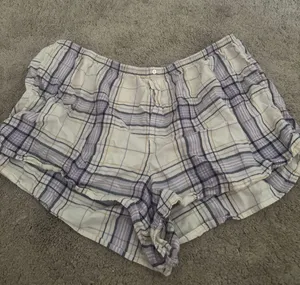Aerie Plaid Pajama Shorts thumbnail 1