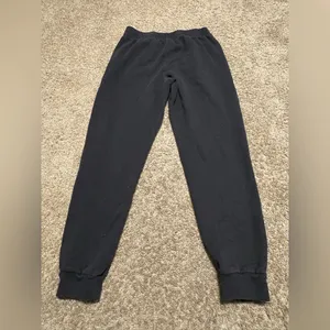 (Adidas) Black Comfy Sweatpants: Size Large thumbnail 2