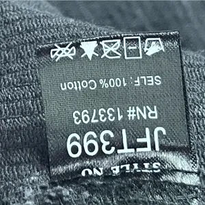 POL Black 100% Cotton Chest Pockets Frayed Hem Corduroy Trucker Jacket Small thumbnail 4
