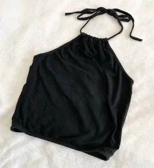 Brandy Melville Black Halter Top thumbnail 2