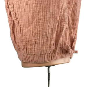 Aritzia Wilfred Free Women's Pink High Rise Lounge Summer Beach Leg Sail Short L thumbnail 2